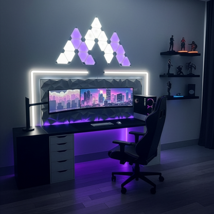 Smart Triangle Wall Lights (6 Panels)