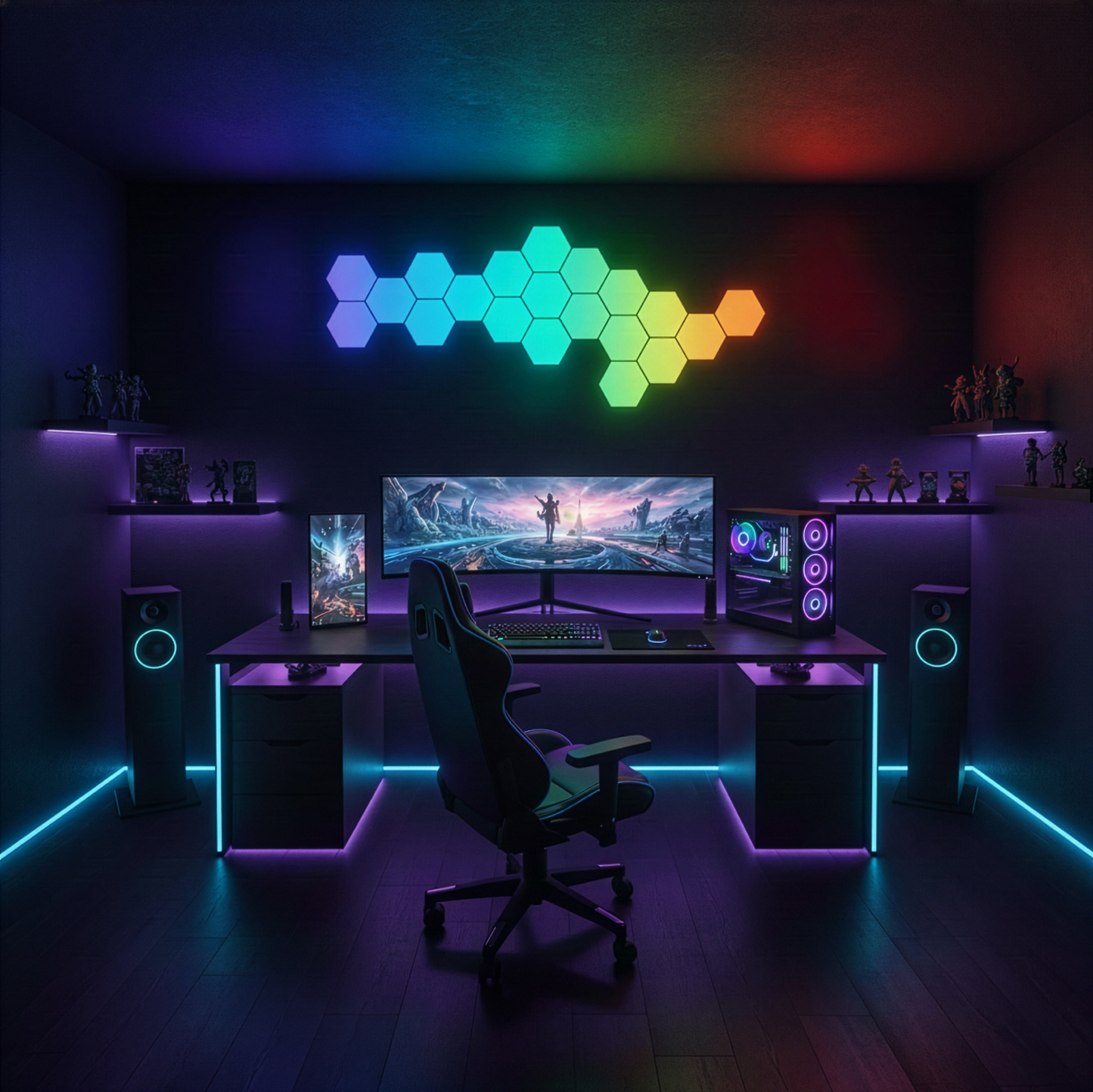 Polyluxi Hexagon Smartkit (6 Panels)